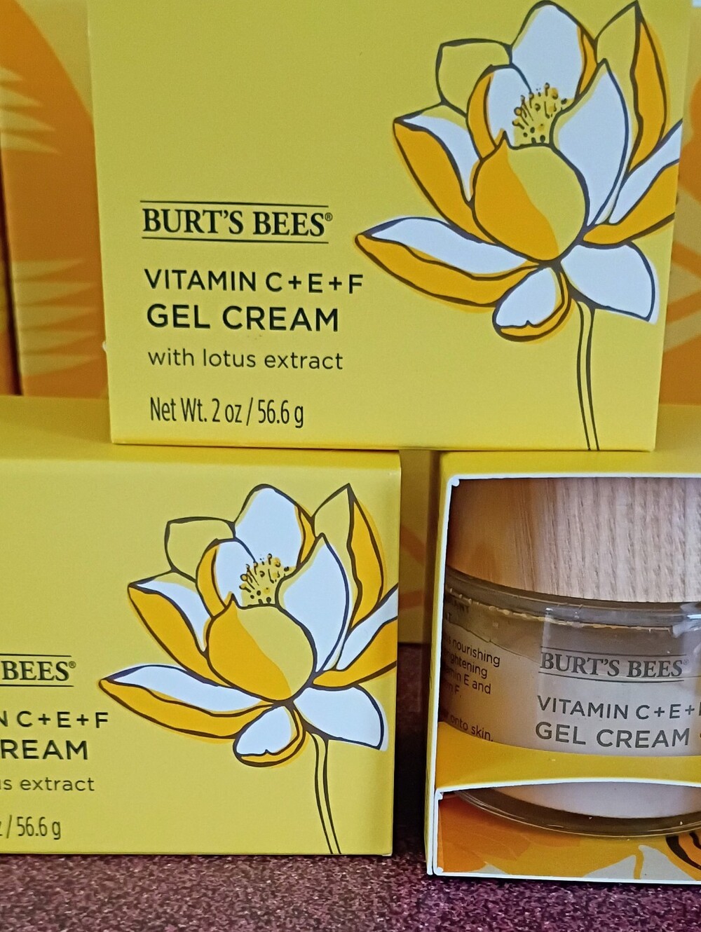 3 Burt's Bees Gel Cream